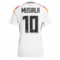 Deutschland Jamal Musiala #10 Fußballbekleidung Heimtrikot Damen EM 2024 Kurzarm